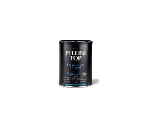 Pellini TOP DECAFFEENATO Maltā kafija 100% Arabica , 250g (can)