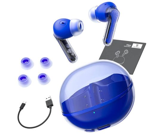 Earphones Soundpeats Clear (Blue)