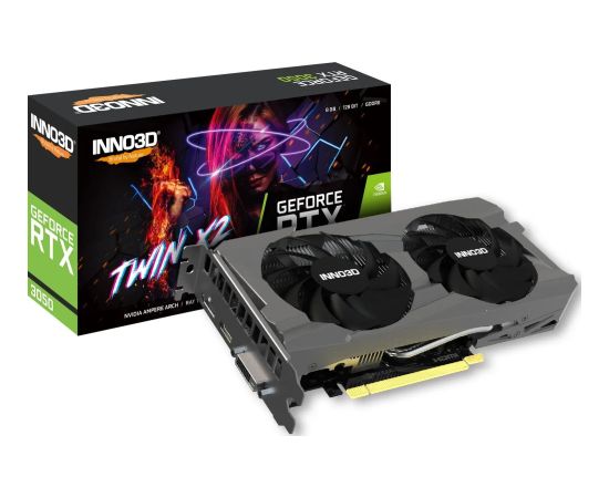 Inno3D GeForce RTX 3050 Twin X2 8GB GDDR6 (N30502-08D6-1711VA41)