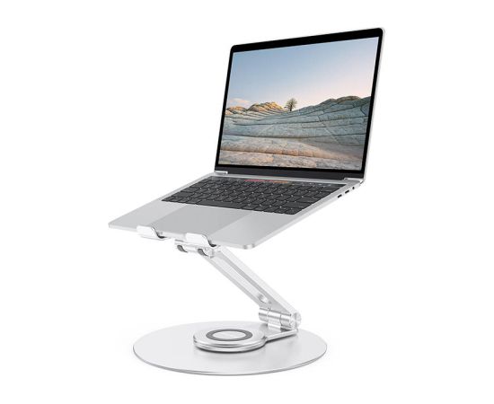 Adjustable Laptop Stand OMOTON LA04 (Silver)