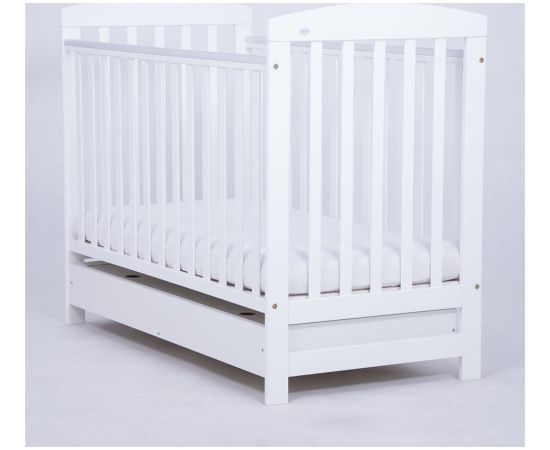 bērnu gultiņa - olekas, balta