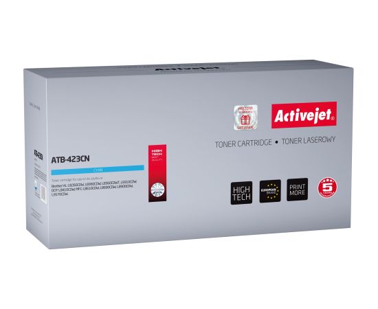 Activejet ATB-423CN toner (replacement for Brother TN-423C; Supreme; 4000 pages; cyan)