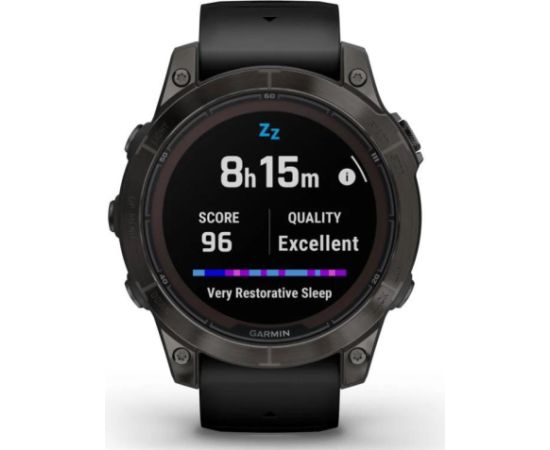 Garmin Fenix 7 Pro Saphire Solar Carbon Gray Black