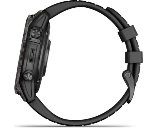 Garmin Fenix 7 Pro Saphire Solar Carbon Gray Black