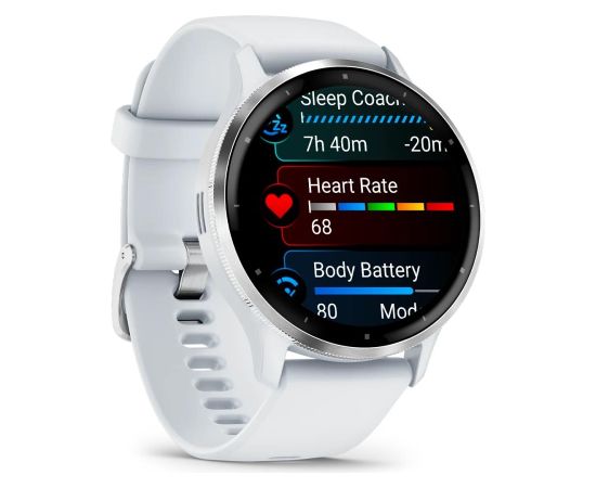 Garmin Venu 3 Whitestone/Passivated Silver