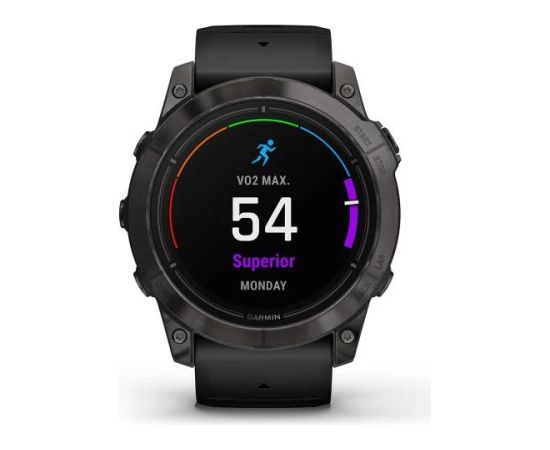 Garmin Epix Pro (Gen2) 51mm Saphire Carbon Grey DLC Titanium with Black Band