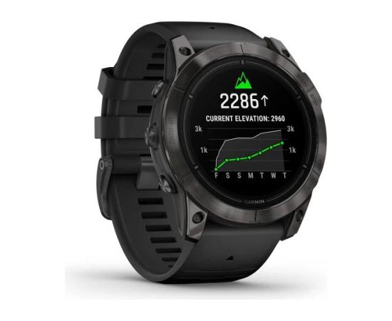 Garmin Epix Pro (Gen2) 51mm Saphire Carbon Grey DLC Titanium with Black Band