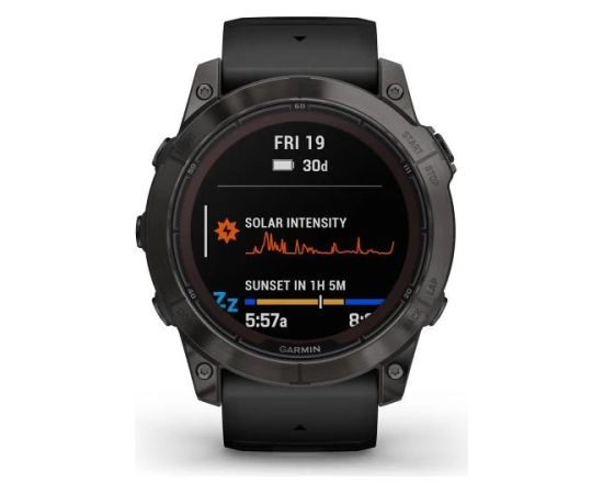 Garmin Fenix 7X Pro Saphire Solar Carbon Gray / Black