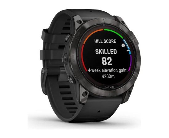 Garmin Fenix 7X Pro Saphire Solar Carbon Gray / Black