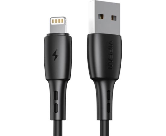 Kabel USB do Lightning Vipfan Racing X05, 3A, 1m (czarny)
