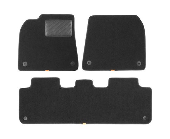 6-Piece Floor Mat for Tesla Baseus T-Space Series (black)