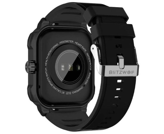 Smartwatch Blitzwolf BW-GTC3 (Black/Black Steel)