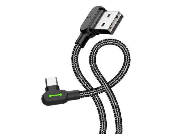 USB to USB-C cable Mcdodo CA-5280 LED, 0.5m (black)
