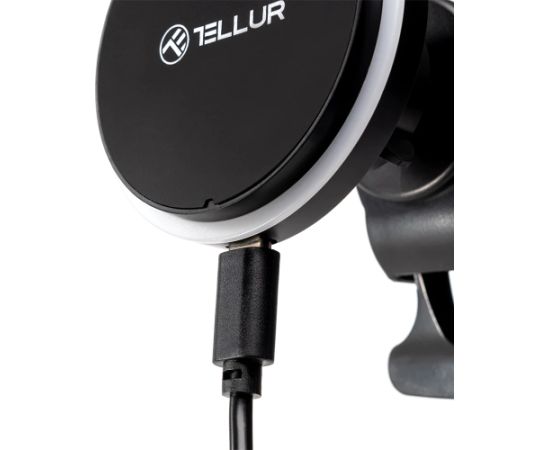 Tellur Wireless car charger, MagSafe compatible, 15W black