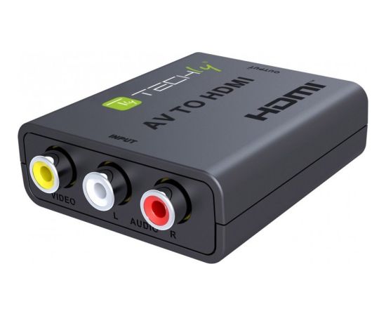 Techly AV 3xRCA to HDMI Full HD Konverter Adapteri