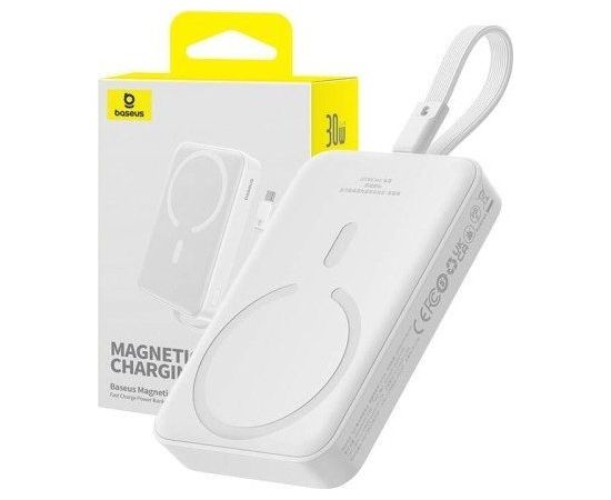Powerbank Baseus Magnetic Mini 10000mAh 30W MagSafe (white)