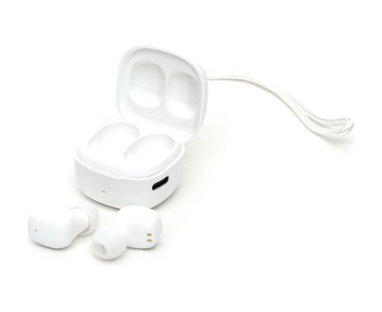 Platinet wireless earbuds PM1001W TWS, white (45924)