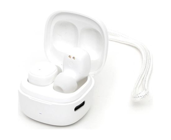 Platinet wireless earbuds PM1001W TWS, white (45924)