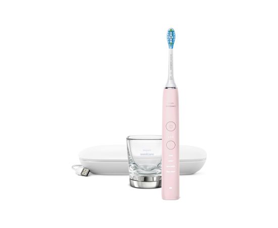 Philips DiamondClean 9000 HX9911/29 electric toothbrush Adult Sonic toothbrush Pink