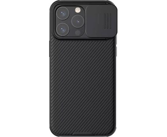 Nillkin CamShield Pro case for iPhone 15  Pro Max  (black)