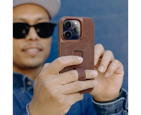 Peak Design защитный чехол Apple iPhone 15 Pro Mobile Everyday Loop Case V2, redwood