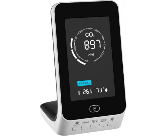 TFA Dostmann Monitor AIRCO2NTROL UP Dual Beam, CO2 measuring device (white)