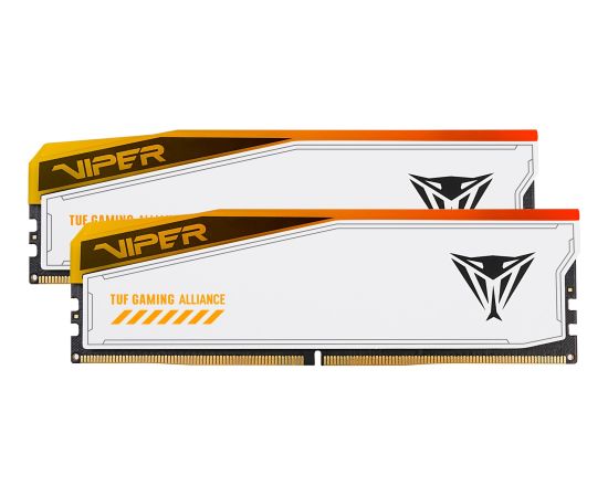 Patriot DDR5 - 32GB - 6000 - CL - 36 (2x 16 GB) dual kit, RAM (black, PVER532G60C36KT, Viper Elite 5 RGB, INTEL XMP, AMD EXPO)