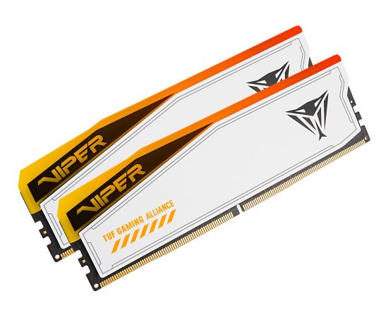 Patriot DDR5 - 32GB - 6000 - CL - 36 (2x 16 GB) dual kit, RAM (black, PVER532G60C36KT, Viper Elite 5 RGB, INTEL XMP, AMD EXPO)