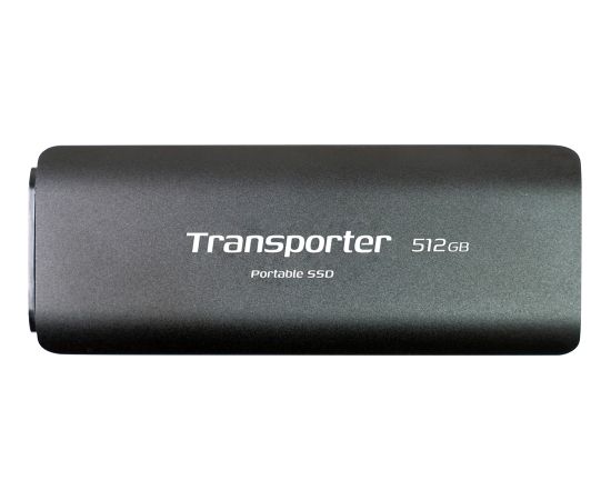 Patriot Transporter Portable SSD 512 GB, External SSD (black, USB-C 3.2 Gen 2 (10 Gbit/s))