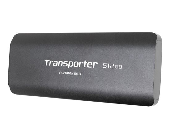 Patriot Transporter Portable SSD 512 GB, External SSD (black, USB-C 3.2 Gen 2 (10 Gbit/s))