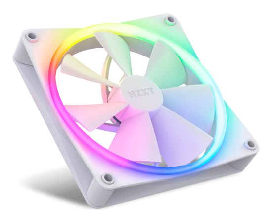 NZXT F140 RGB DUO Twin 140x140x25, case fan (white, pack of 2, incl. RGB controller)