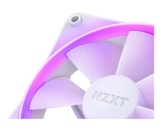 NZXT F140 RGB DUO Twin 140x140x25, case fan (white, pack of 2, incl. RGB controller)
