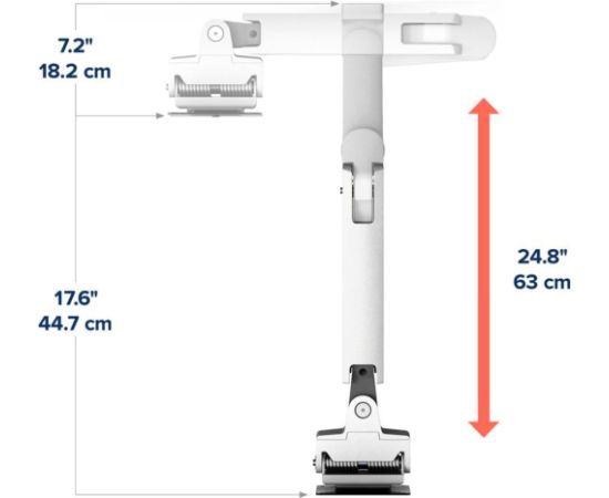 Ergotron HX Monitor Arm, monitor mount (white)