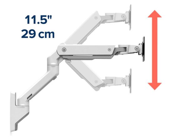 Ergotron HX Monitor Arm, monitor mount (white)