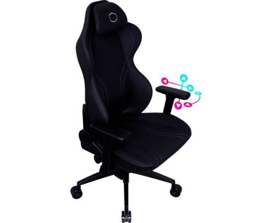Cooler Master Hybrid 1 Ergo Gaming Chair, gaming chair (black)