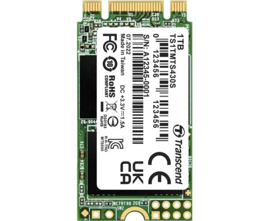 Transcend MTS430S 1TB, SSD