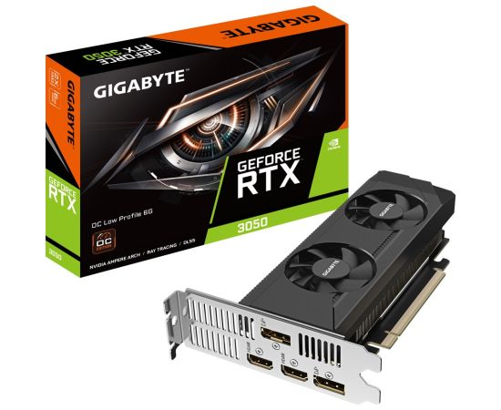 Gigabyte GeForce RTX 3050 OC Low Profile 6G NVIDIA 6 GB GDDR6