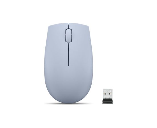 Lenovo 300 Wireless Compact Maus Kabellos Optisch Blau 3 Tasten 1000 dpi mouse Ambidextrous RF Wireless Optical