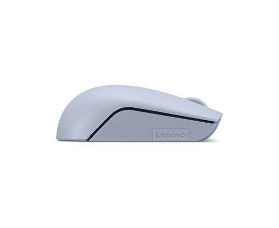 Lenovo 300 Wireless Compact Maus Kabellos Optisch Blau 3 Tasten 1000 dpi mouse Ambidextrous RF Wireless Optical