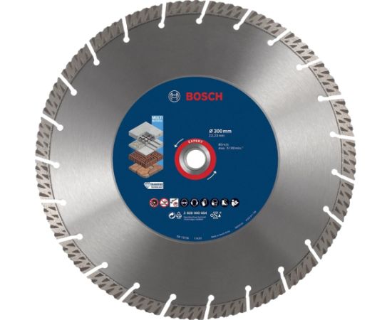 Dimanta griešanas disks Bosch 2608900664; 300 mm