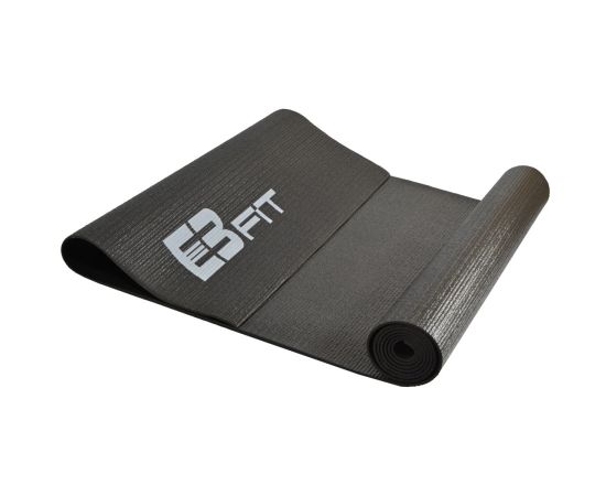 Enero Fit Fitnesa jogas paklājiņš 173x61x0,3cm melns