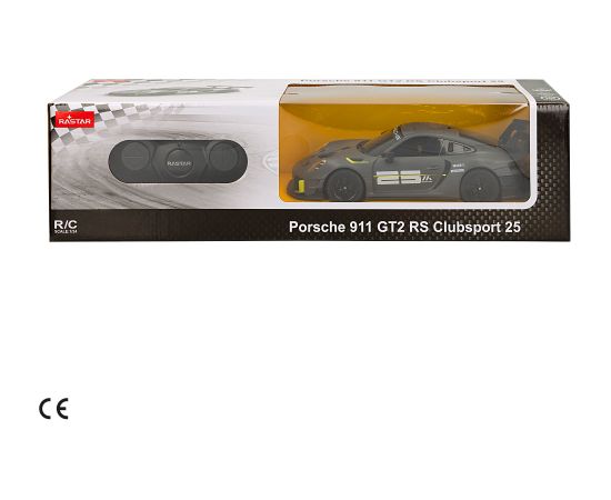 Radio vadāmā mašīna Rastar PORCHE 911 GT2 RS 1:24 6+ CB41276
