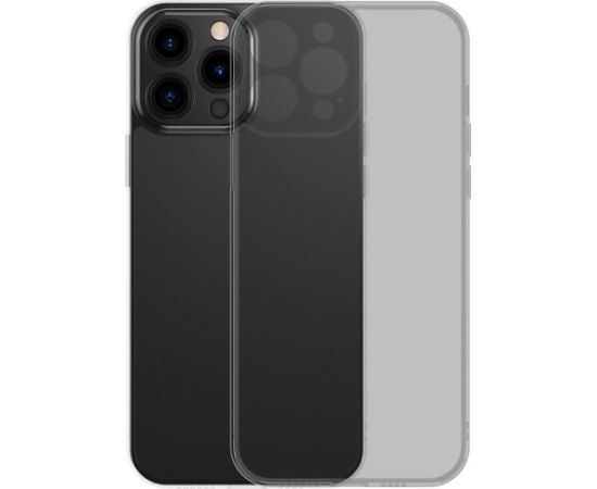 BASEUS FROSTED GLASS CASE APPLE IPHONE 13 PRO MAX BLACK