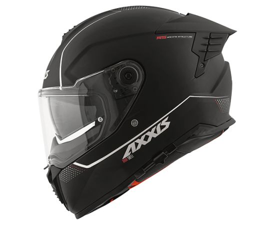 Axxis Helmets, S.a Hawk SV Solid (M) A1 Black ķivere