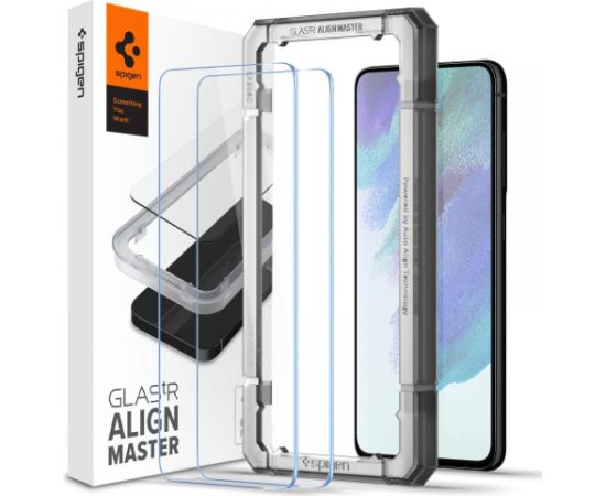 ТЕМПЕРИРОВАННОЕ СТЕКЛО Spigen ALM GLAS.TR 2-PACK GALAXY S21 FE