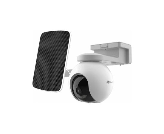Ezviz EB8 2in1 komplekts 4G āra 3MP 2K sfēriskā IP panorāmas un tiltējoša novērošanas kamera + saules panelis E balts