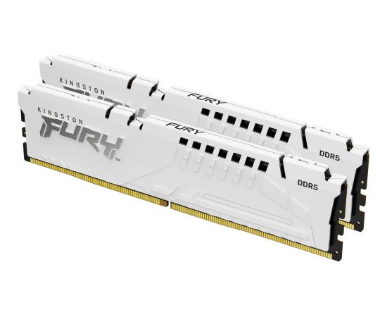 Kingston Fury Beast White 64GB [2x32GB 6000MHz DDR5 CL40 DIMM]