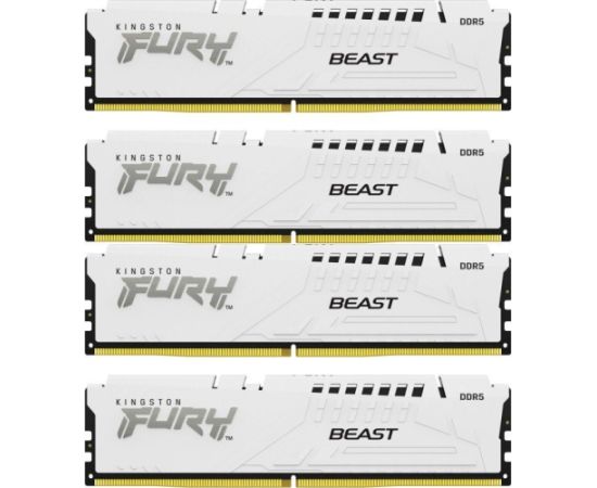 Kingston Fury Beast, DDR5, 128 GB, 5200MHz, CL40 (KF552C40BWK4-128)