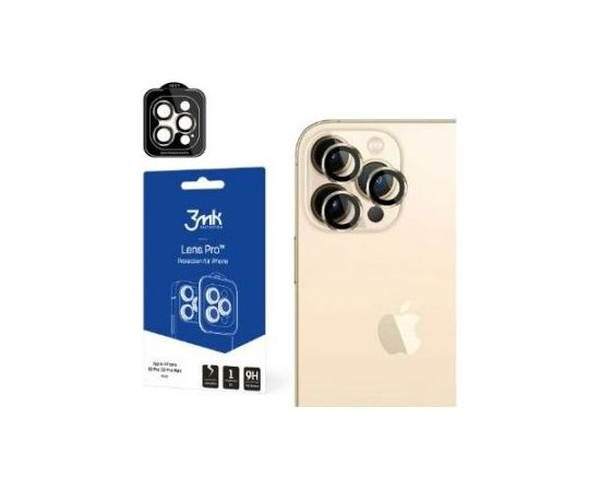3MK -  iPhone 13 Pro/13 Pro Max - Lens Protection Pro Gold