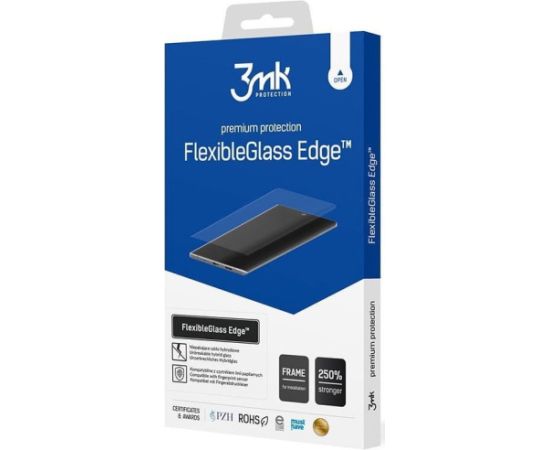 3MK Samsung  Galaxy S21 Ultra 5G FlexibleGlass Edge Black